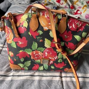 Dooney & Burke rose handbag